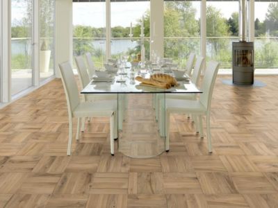 Basketweave Pattern Tiles for Kitchen Floors